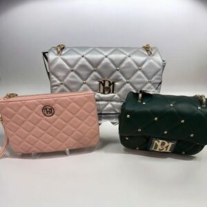 Badgley Mischka Bags and Wristlet (3fer)